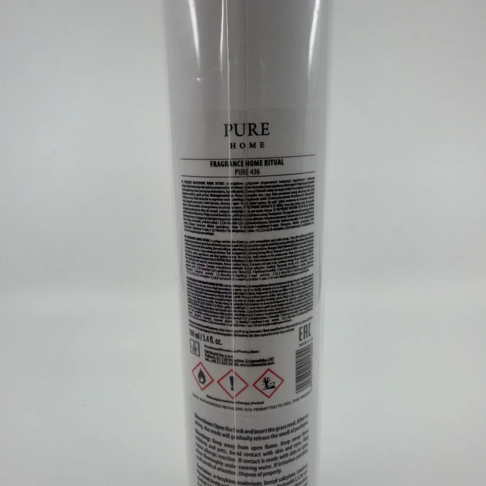 Federico Mahora Pure Home Fragrance Reed Diffuser Pure 436100ml 3.4oz New Sealed